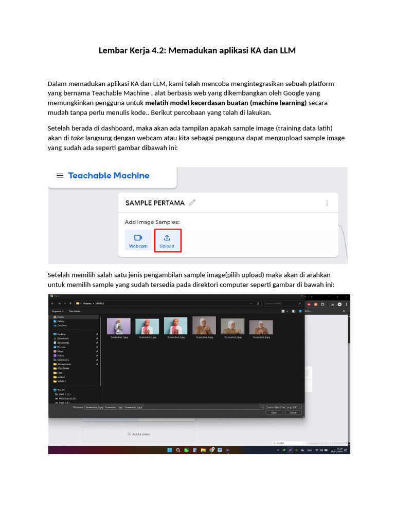 Memahami Teachable Machine untuk AI | PDF