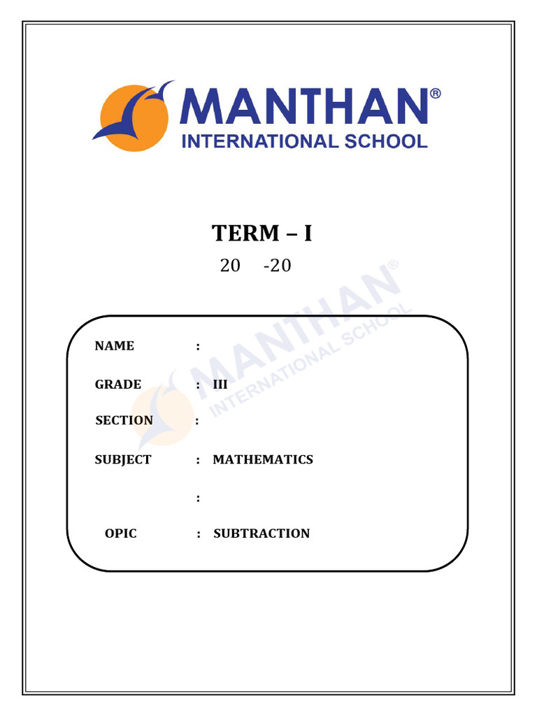 Subtraction Strategies for Grade 3 | PDF | Arithmetic | Mathematics