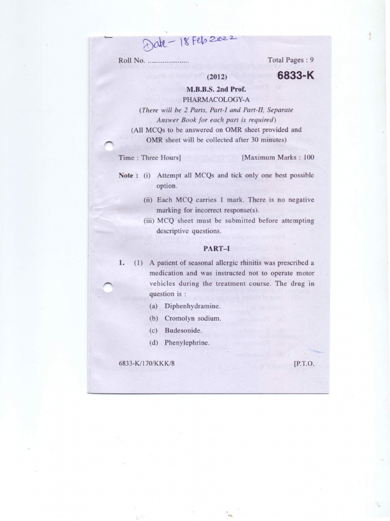 Pharma A | PDF