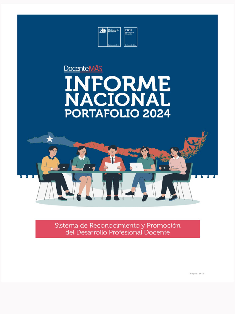 Informe Nacional Portafolio 2024 Docente | PDF | Evaluación | Maestros