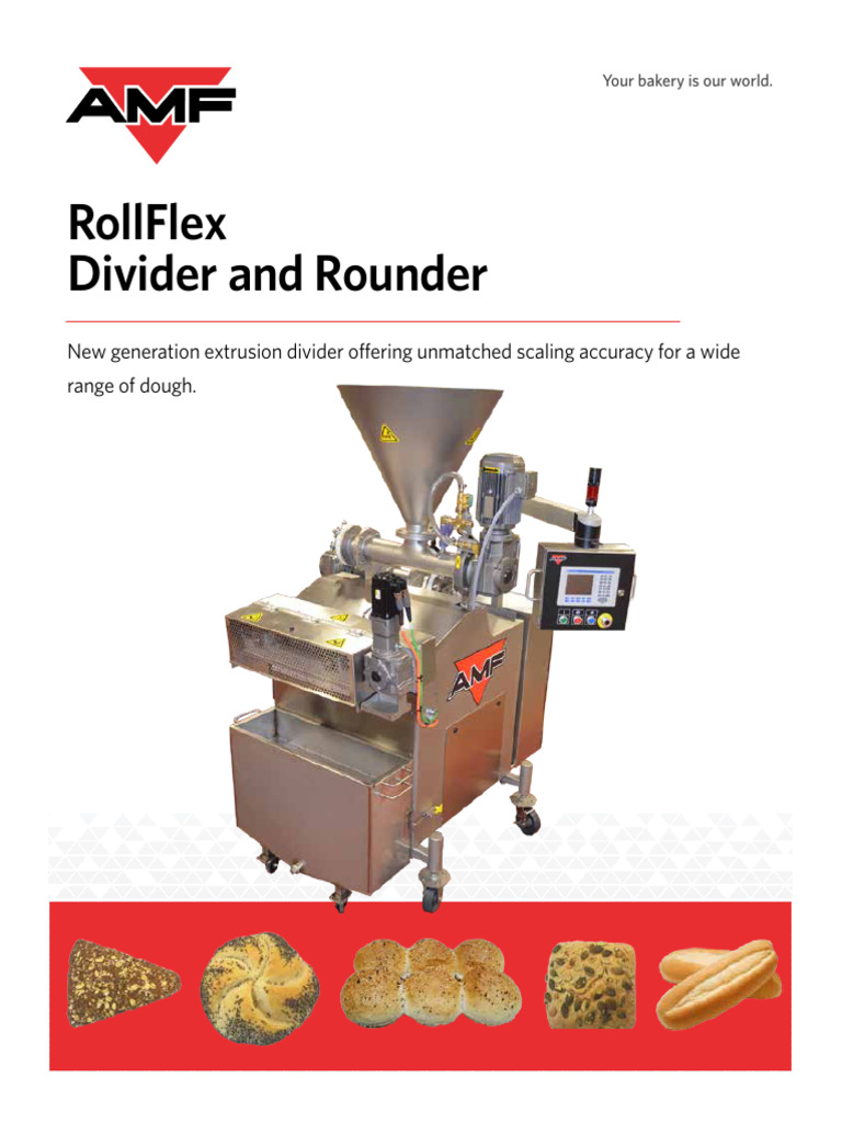 RollFlex Divider Rounder | PDF | Pump | Mechanical Engineering