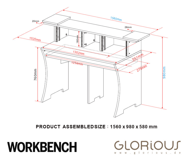 Workbench Dimensions and Specifications | PDF