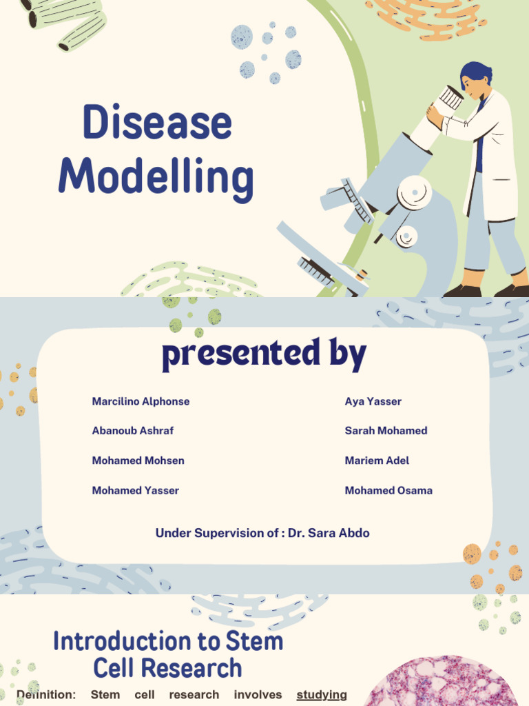Stem Cell Research in Disease Modeling | PDF | Stem Cell | Radiation ...