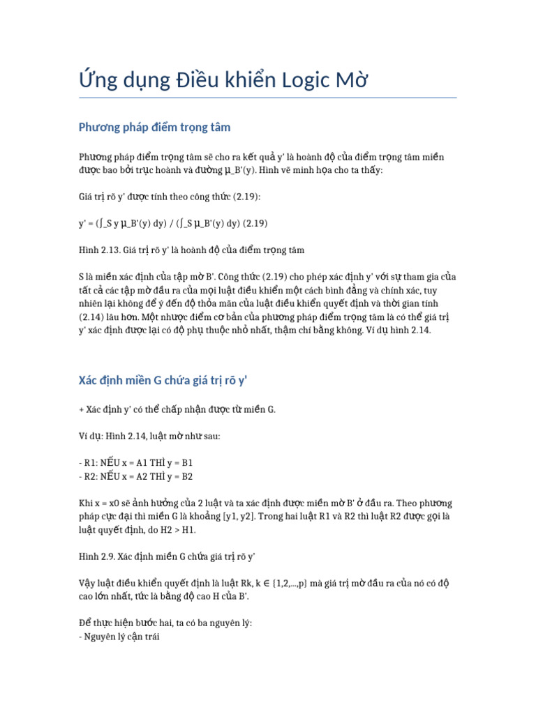 Ung Dung Logic Mo | PDF