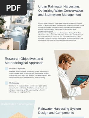 Pdf Water Quality Of Rainwater Harvesting Systems