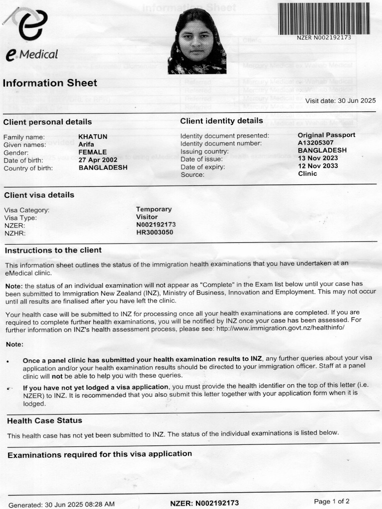 EMedical Paper of Arifa Khatun | PDF