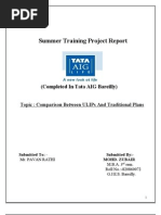 A Project Report On Tata Aig