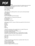 Data Link Layer 2 Quiz