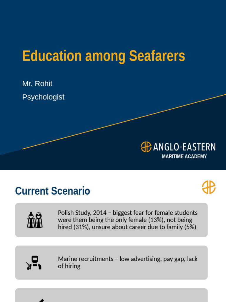 Unit 4.10. Education Among Seafarers | PDF