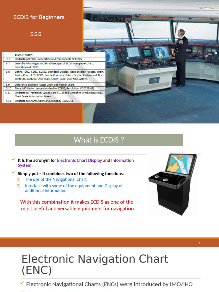 ECDIS Basics: A Beginner's Guide | PDF | Computing | Navigation