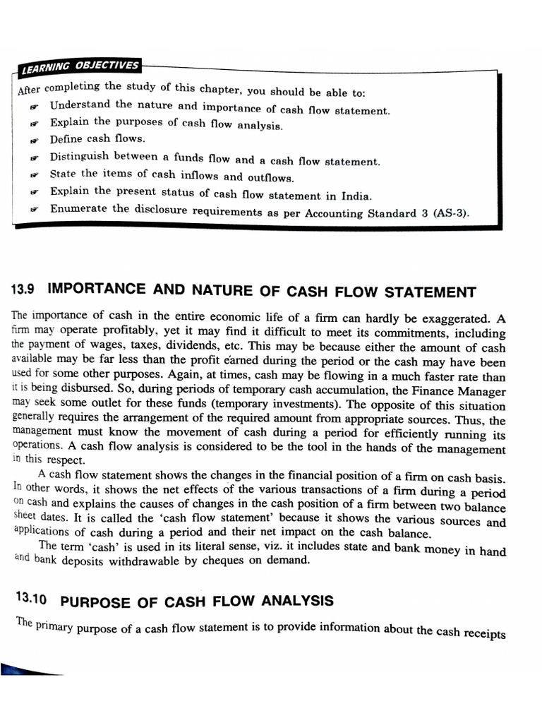 Cash Flow Theory | PDF