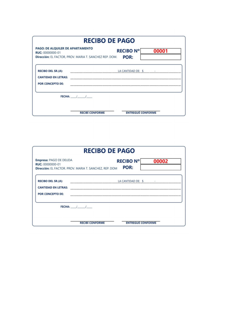 Recibo de Pago | PDF