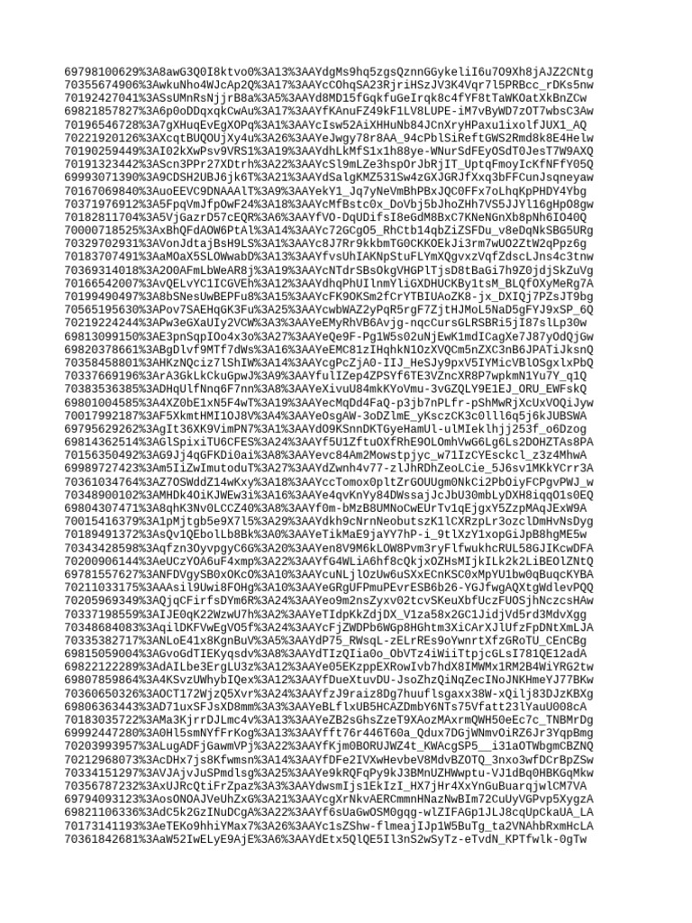 Unique Document Identifiers List | PDF