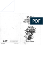 Lucas CAV DPA Injection Pump Instruction Book