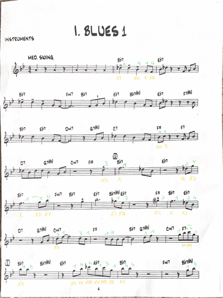 Blues 1 | PDF
