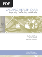 Download Valuing Health Care Improving Productivity and Quality by The Ewing Marion Kauffman Foundation SN90171229 doc pdf