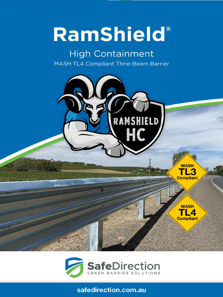 RamShield® High Containment Barriers | PDF | Road Traffic Safety | Road