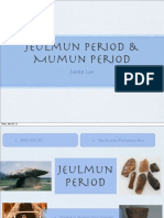 Jeulmun Period & Mumun Period: Justin Lee