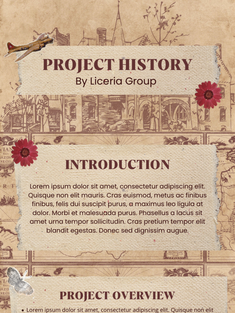 Beige Classic Vintage Project History Presentation - 20250814 - 131029 ...