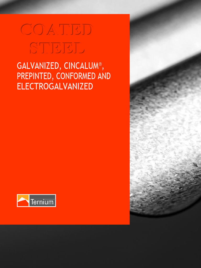 Cincalum® Steel Product Overview | PDF | Sheet Metal | Industrial Processes