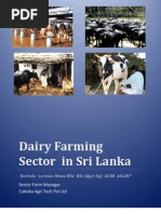 Download Dairy Farming Sector in Sri Lanka by Caleska Agritech SN90172870 doc pdf