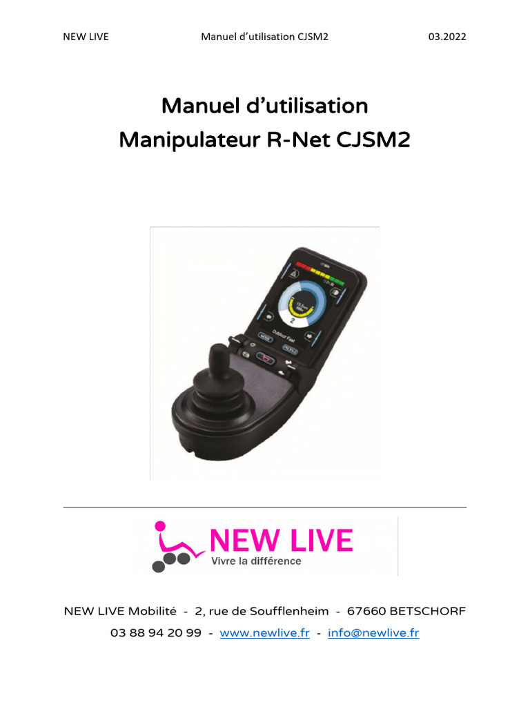 Manuel d'utilisation Manipulateur CJSM2 | PDF | Bluetooth | Écran d ...