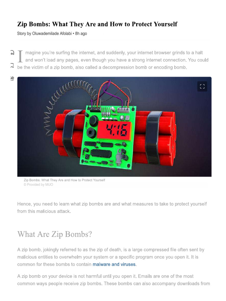 Zip Bombs | PDF