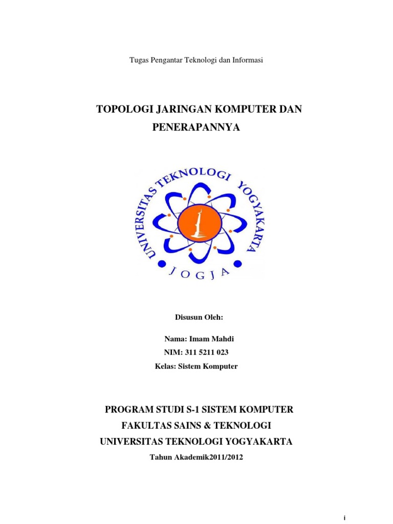 Makalah Jaringan Komputer Dan Penerapannya