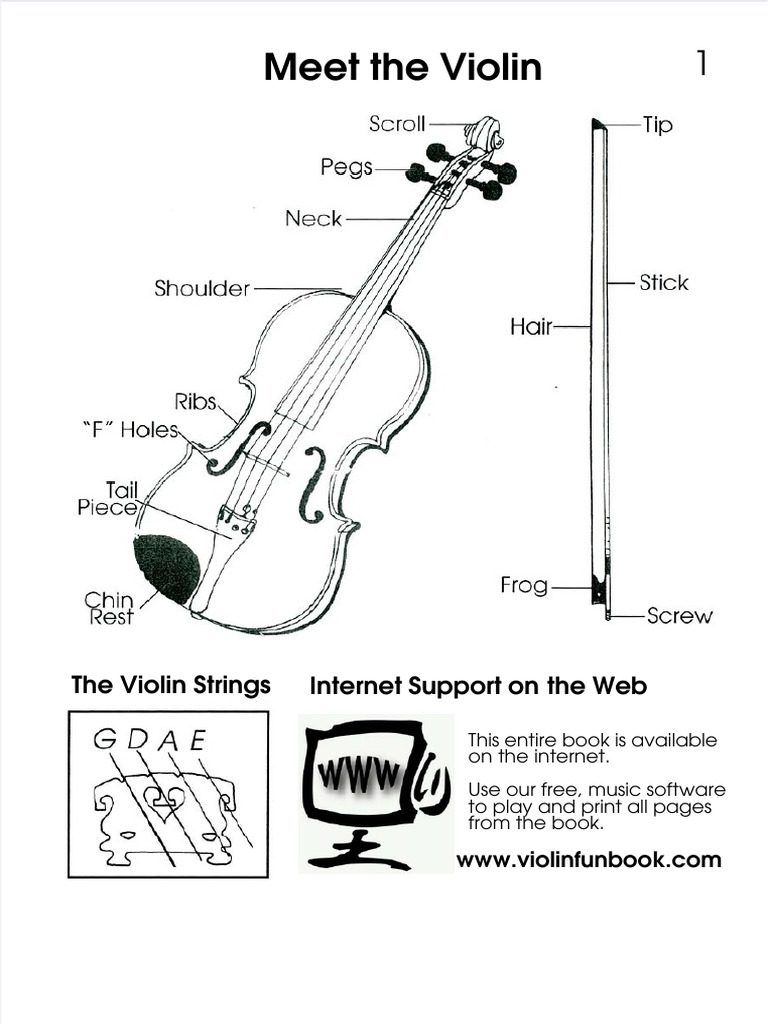 Violin Fun for Kids | PDF | String Instruments | Music Technology