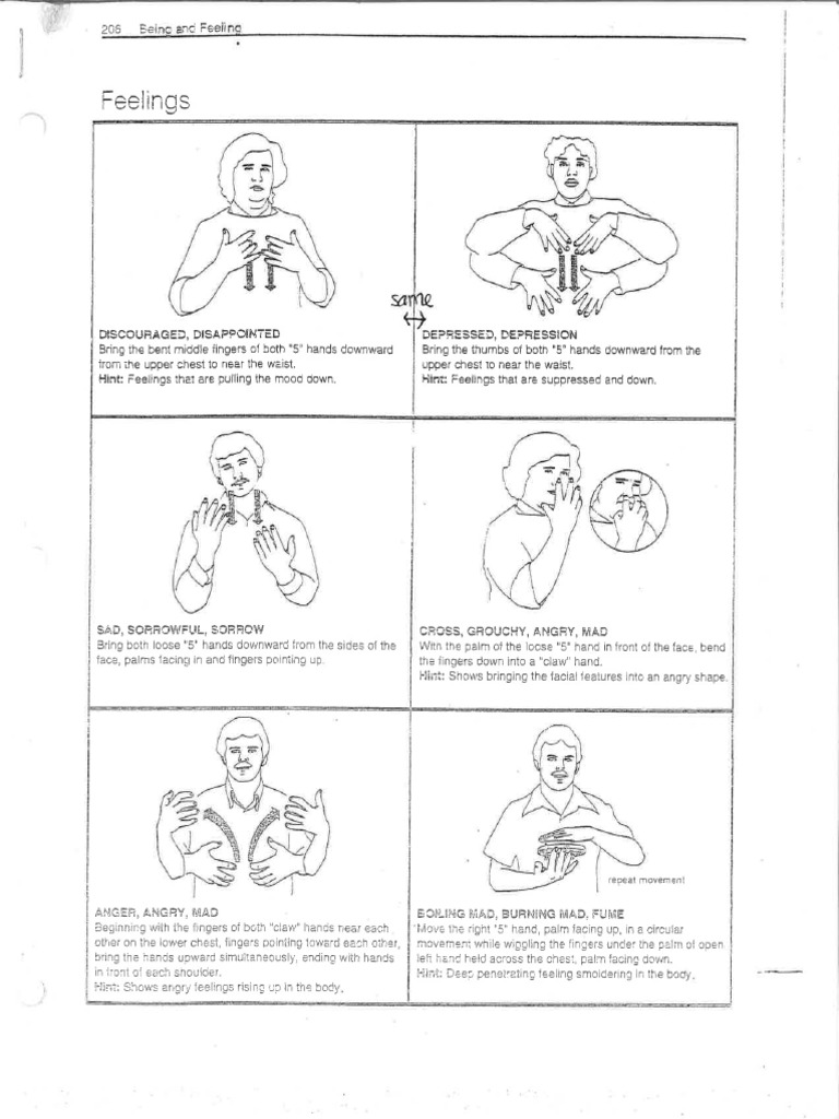 Feelings and Signing Age | PDF
