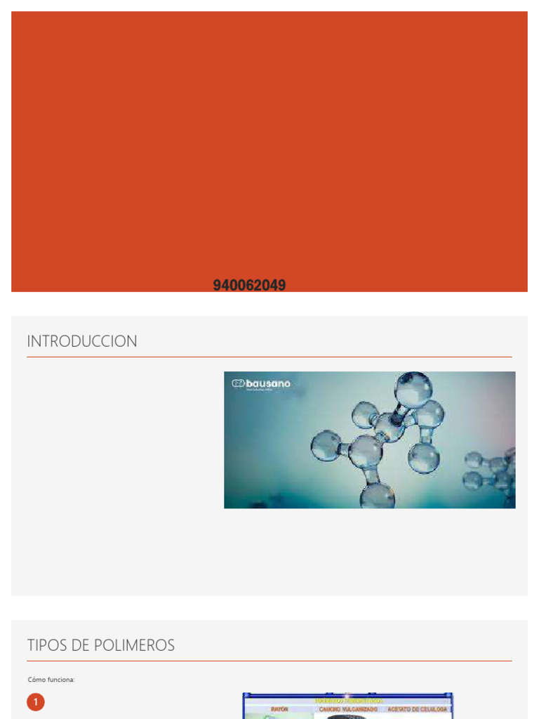 Clasificación de Polímeros y Ejemplos | PDF | Polímeros | El plastico