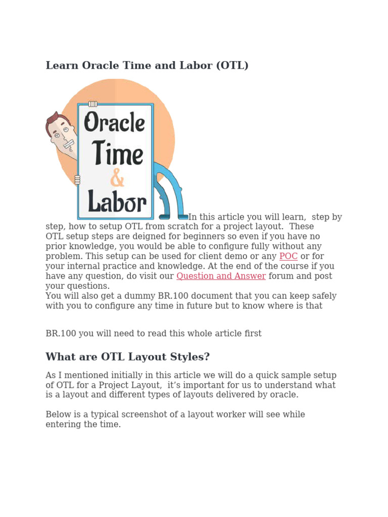 Learn Oracle Time and Labor | PDF | Information Retrieval | Function ...