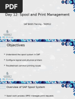 SAP Printer Administration Training Guide | PDF | Printer (Computing ...