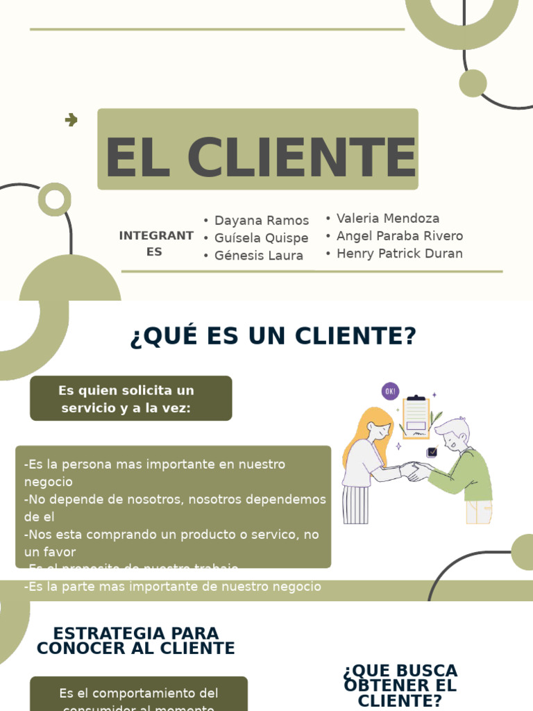 CLIENTE | PDF | Cliente