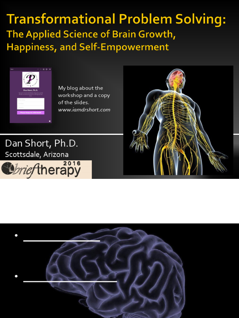 Neuroscience of Problem Solving in Therapy | PDF | Mind | Emotions