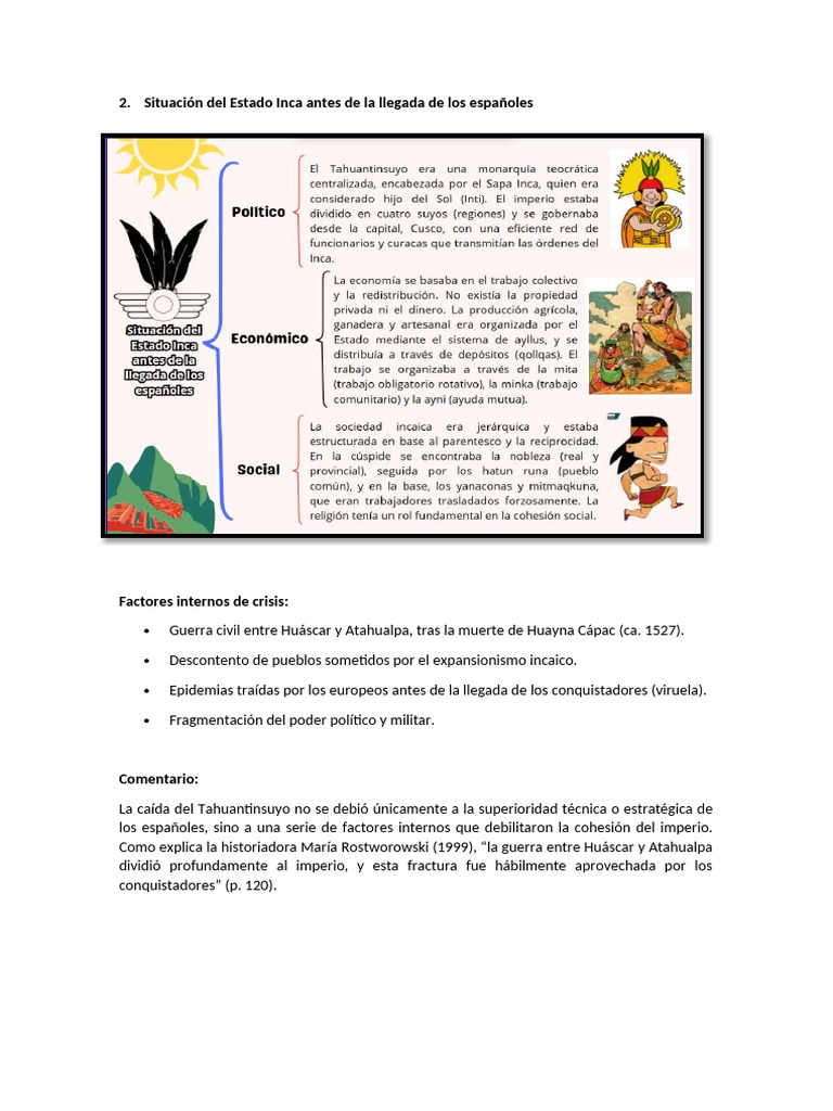 Crisis del Estado Inca antes de la Conquista | PDF | Imperio Inca ...