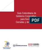 Guía colombiana de gobierno corporativo para sociedades cerradas y de familia