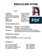 CV Enfermería Mayo Cobeña