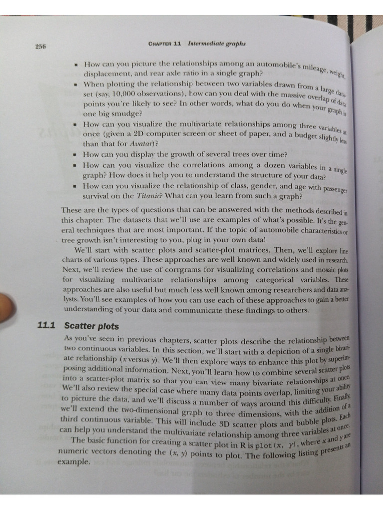 Unit 2 Scatter Plots and Line Charts | PDF