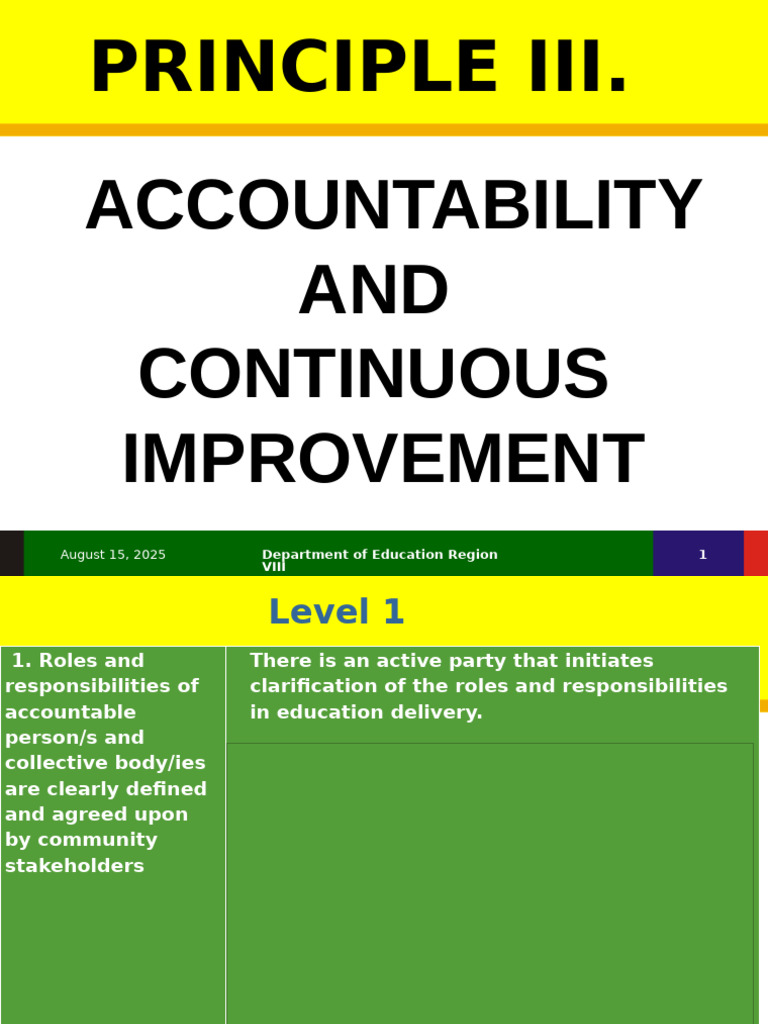Community Accountability in Education | PDF | Business