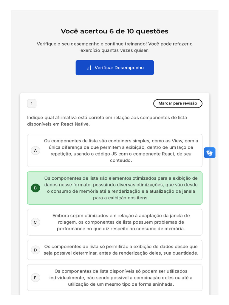 Navegação e Componentes em React Native | PDF | Aplicativo para celular ...
