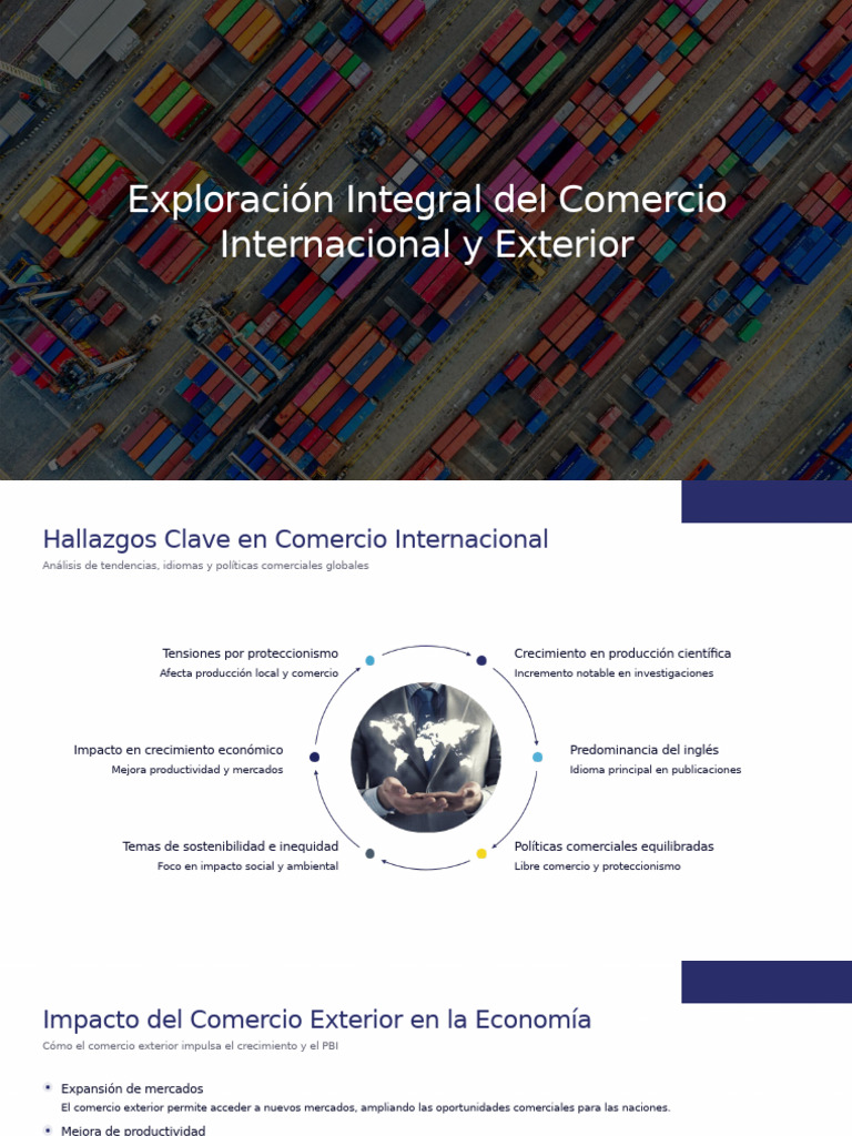 Exploracion Del Comercio Global | PDF | Sustentabilidad | El comercio ...