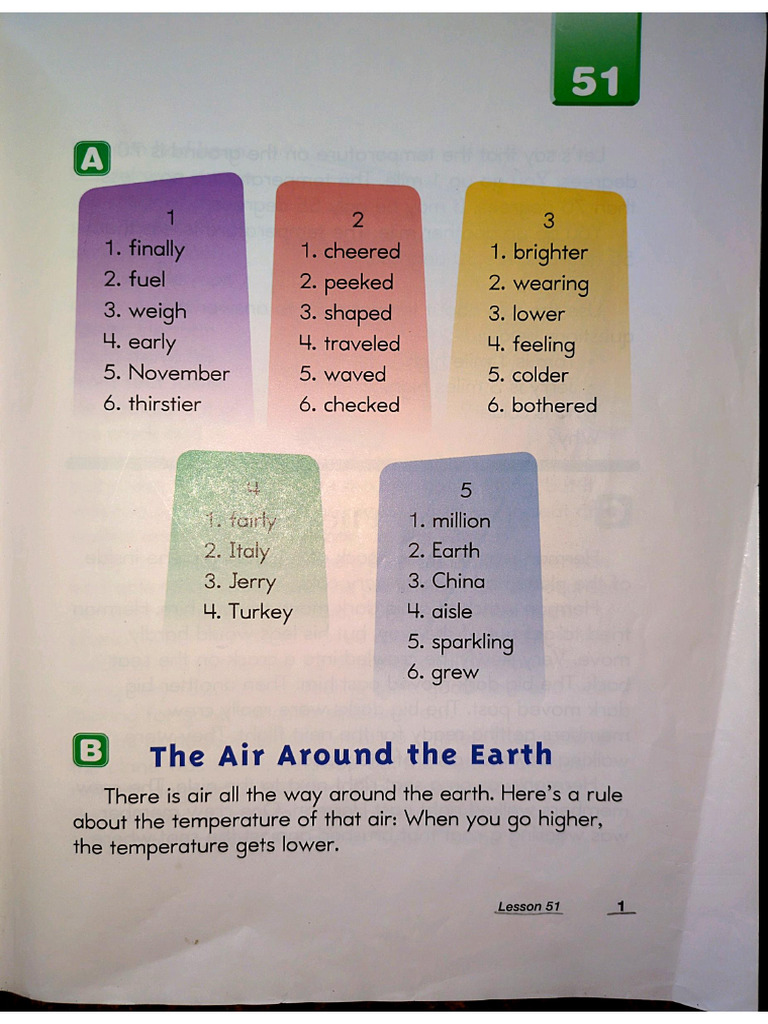 RM 2nd Grade Lessons 51-56 | PDF