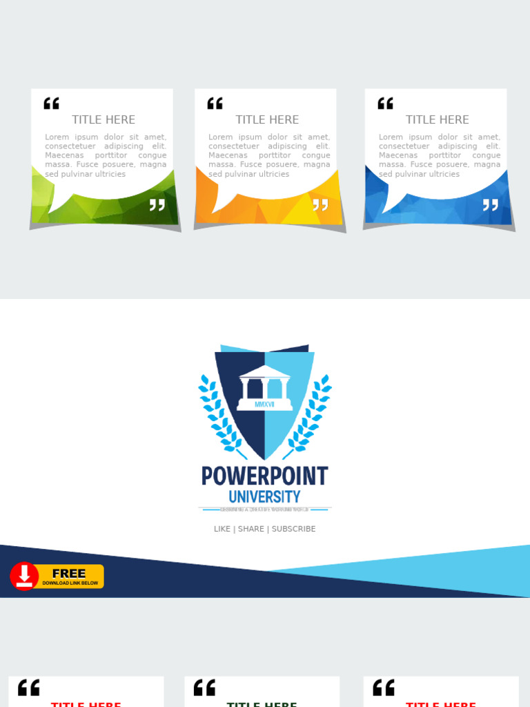 Effective Callout Boxes for PPT | PDF