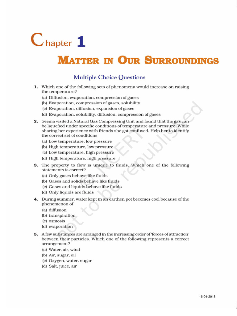 Matter | PDF