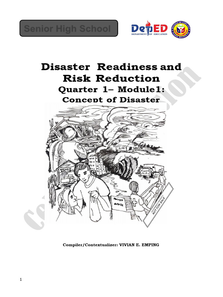 Disaster Readiness: Module 1 Overview | PDF | Natural Disasters | Hazards
