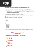 Rapid Mathematics Assessment Grades 4-6 | PDF | Area