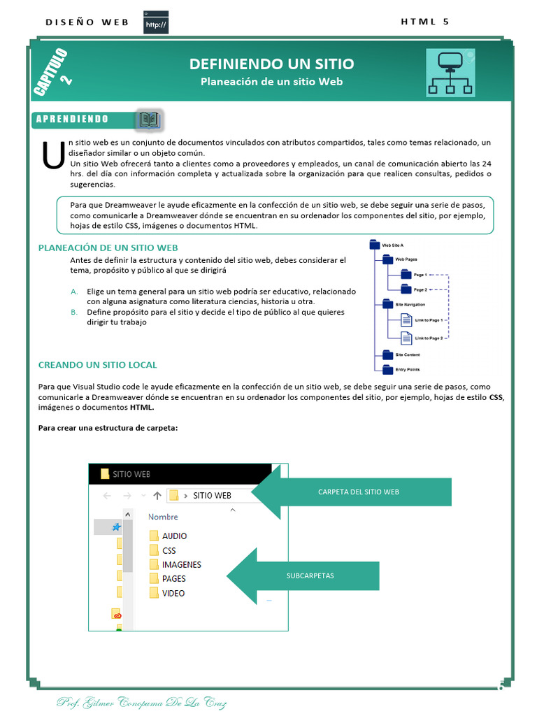 Diseño Web con HTML5 y Visual Studio Code | PDF | HTML | Adobe Dreamweaver