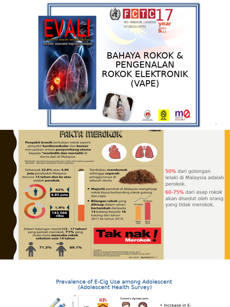 Bahaya Merokok & Vape | PDF