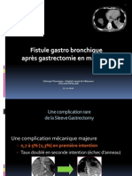 Fistules Gastro Bronchiques Def